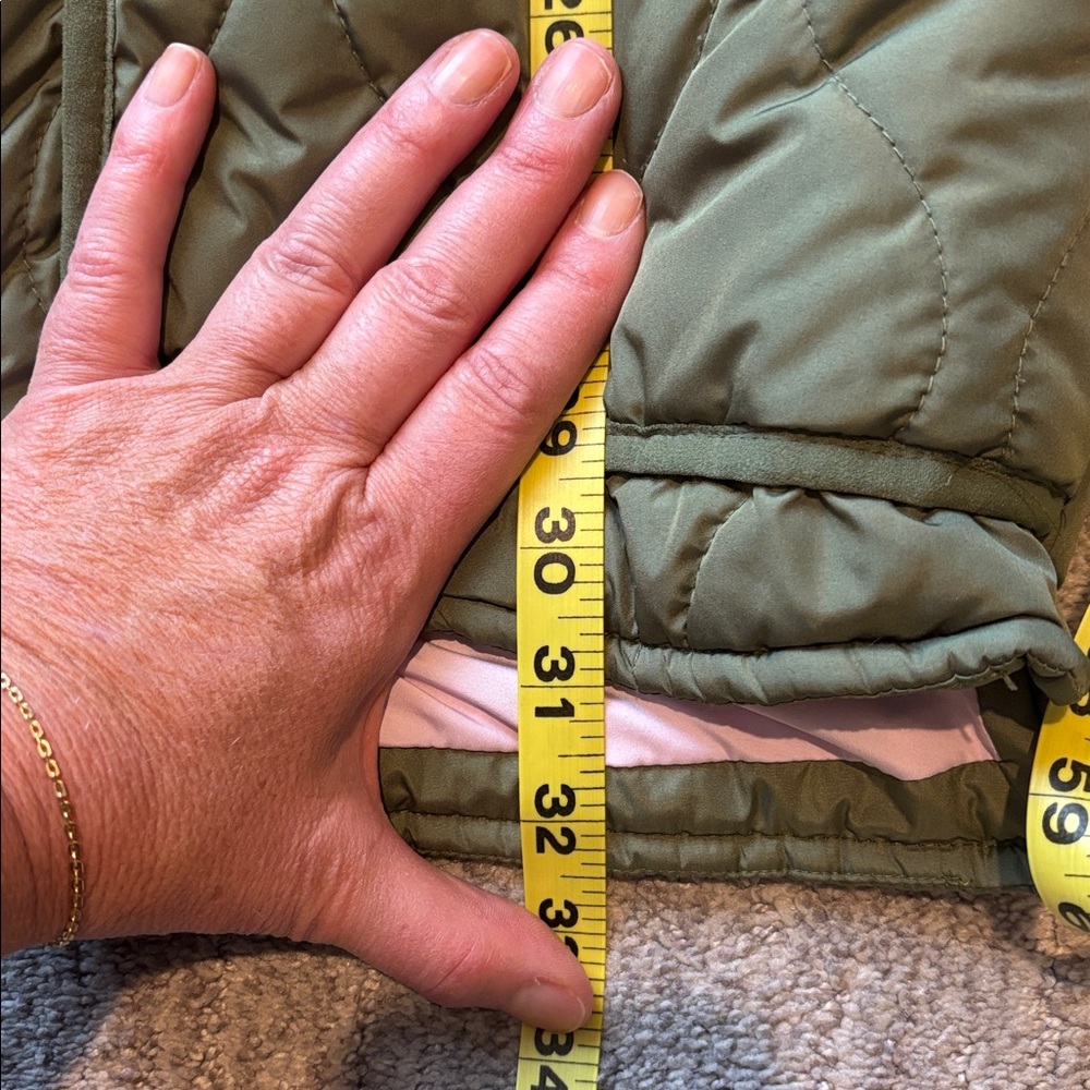 J. Crew Green Quilted Puffer Jacket - Picture 7 of 7